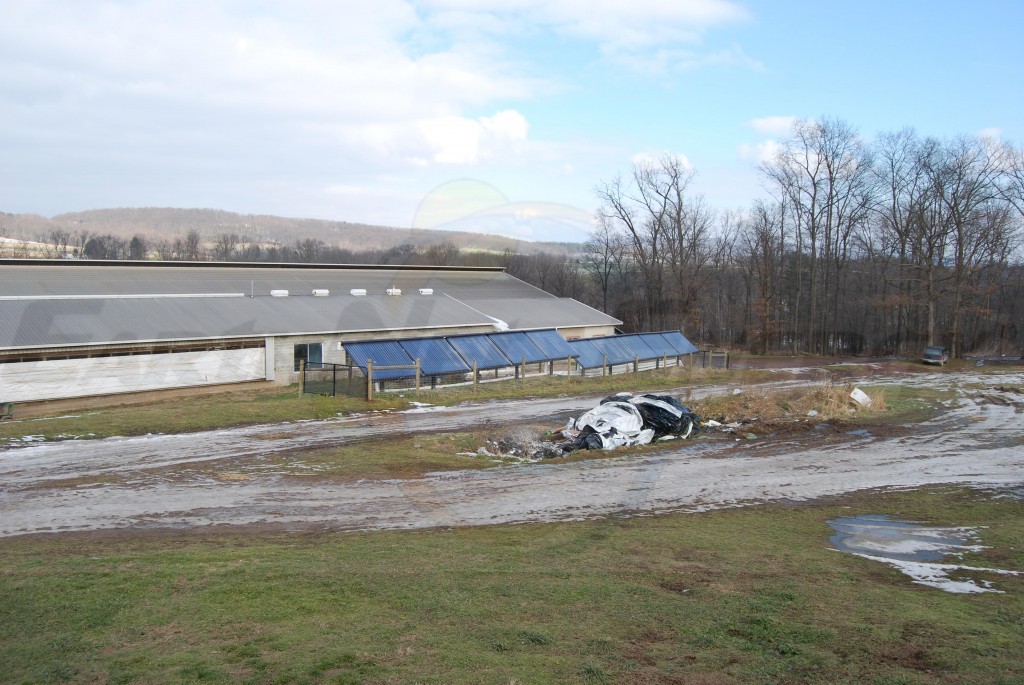 EarthNet Energy 10 Collector Agricultural Solar Hot Water System