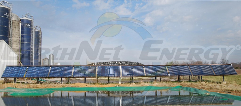 EarthNet Energy 10 Collector Agricultural Solar Hot Water System