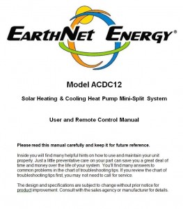 EarthNet Energy User Manual