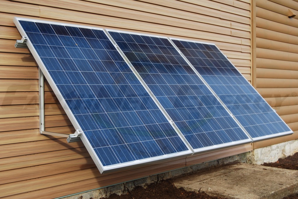 EarthNet Energy 3 Module Wall Mount System