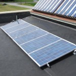 6 Metal Mounted Solar PV Panels