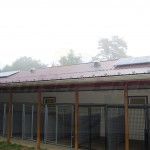 6 Metal Mounted Solar PV Panels