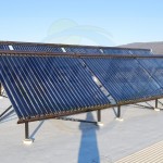 EarthNet Energy 10 Collector Medical Center Solar Hot Water System