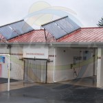 EarthNet Energy 10 Collector Car Wash Solar Hot Water System