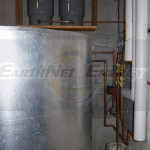 EarthNet Energy Construction Facility Solar Mechanical Room