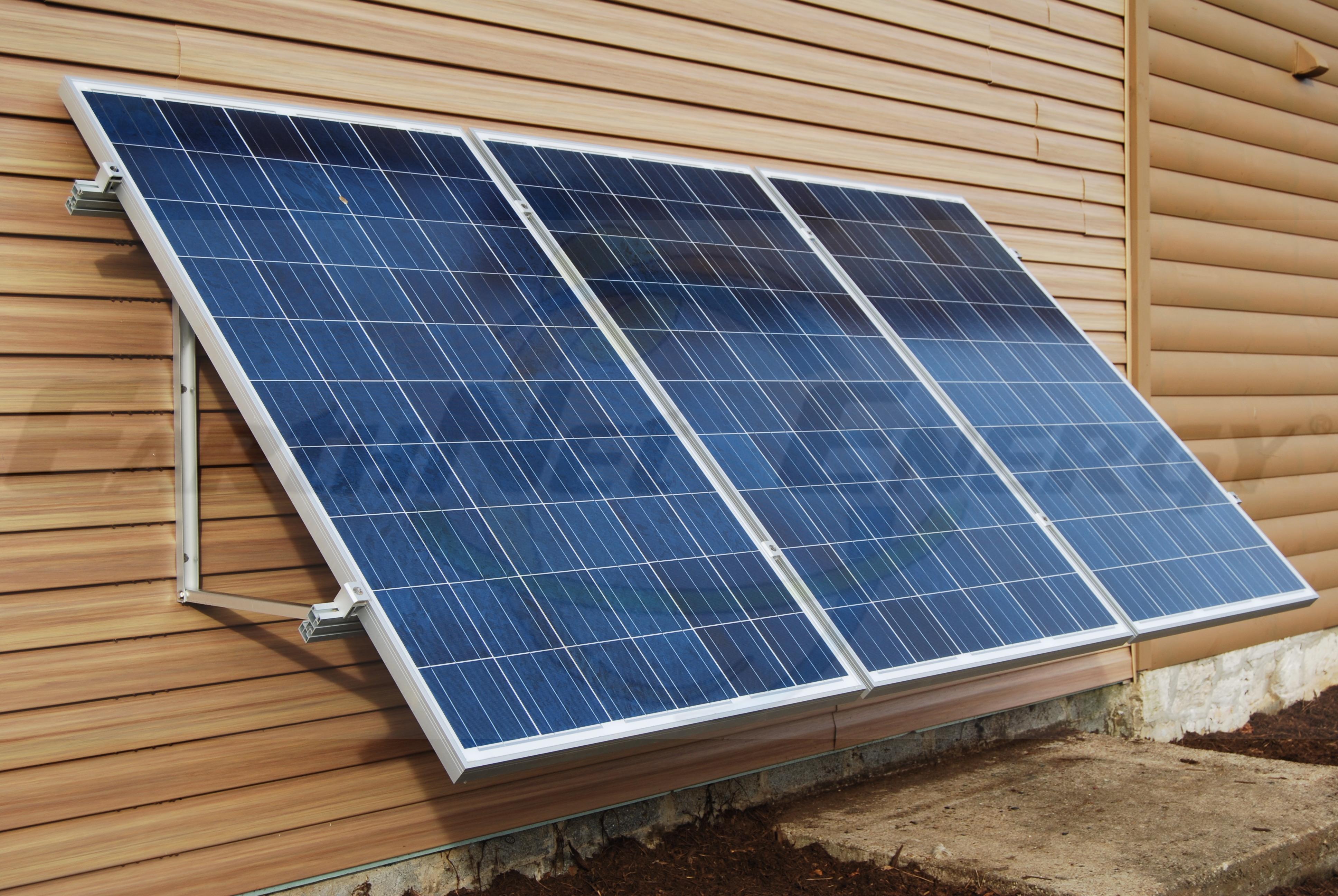 Solar Panel Wall Mounting